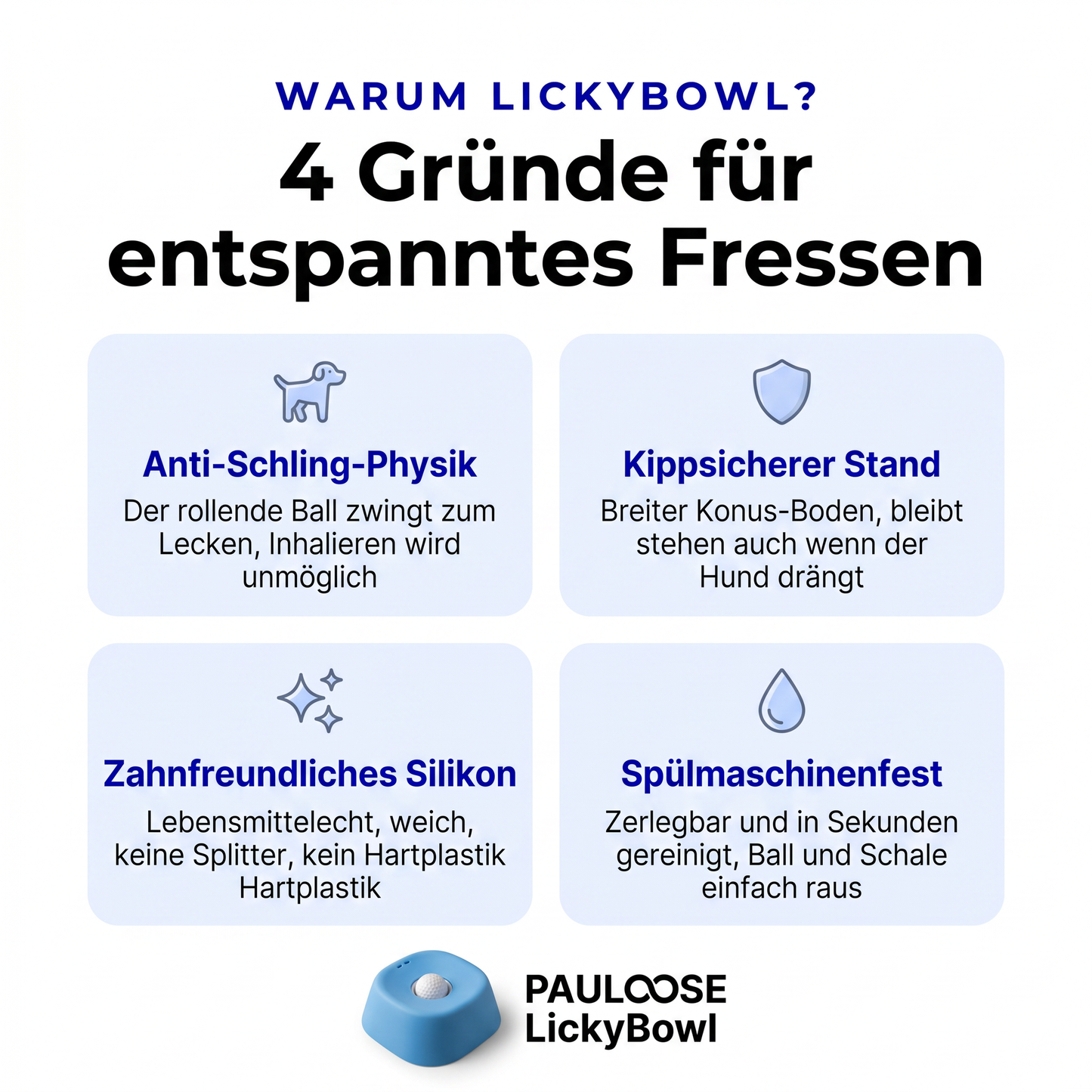 Licky Bowl - Anti Schling Lecknapf