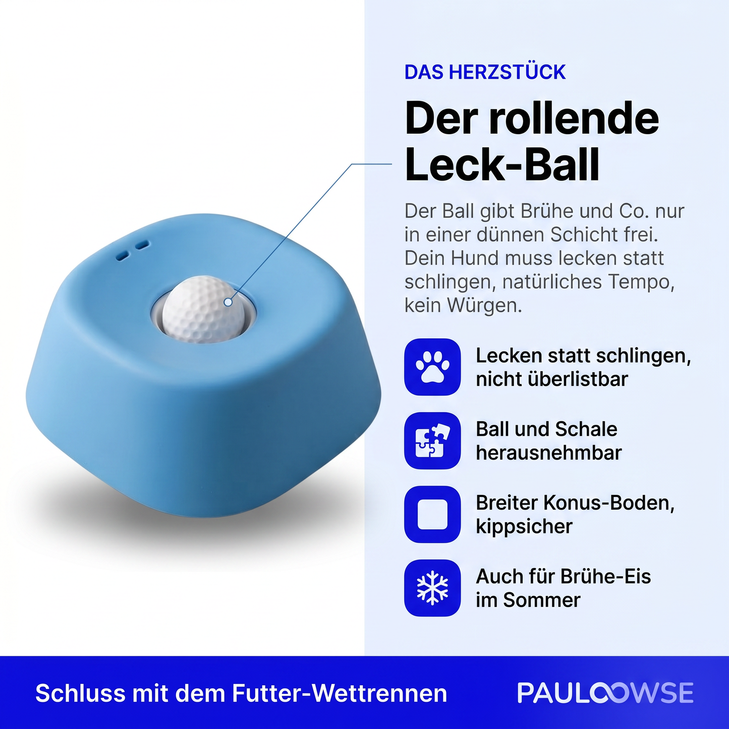 Licky Bowl - Anti Schling Lecknapf